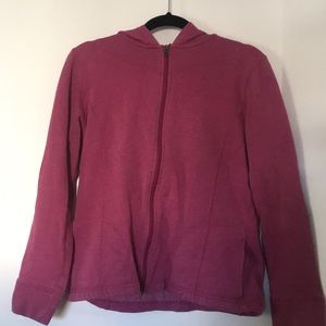 Athletic purple hoodie!